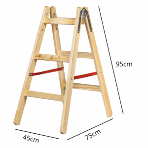 Drabina drewniana 2x3 wymiary kastom