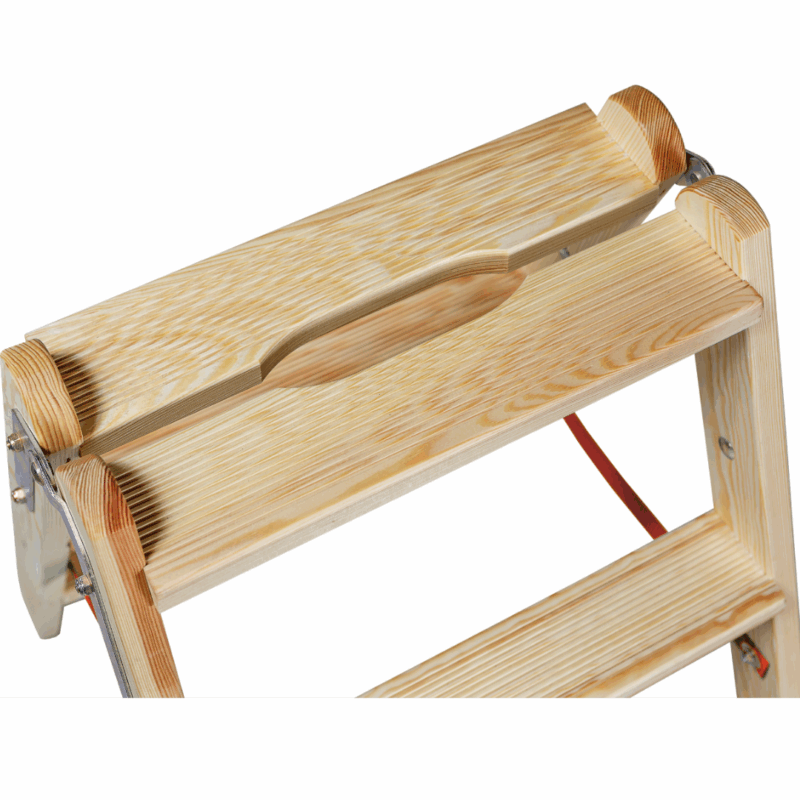 Drabinka drewniana składana 3 stopnie KASTOM