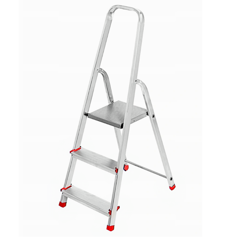 Drabina aluminiowa 3 stopniowa domowa