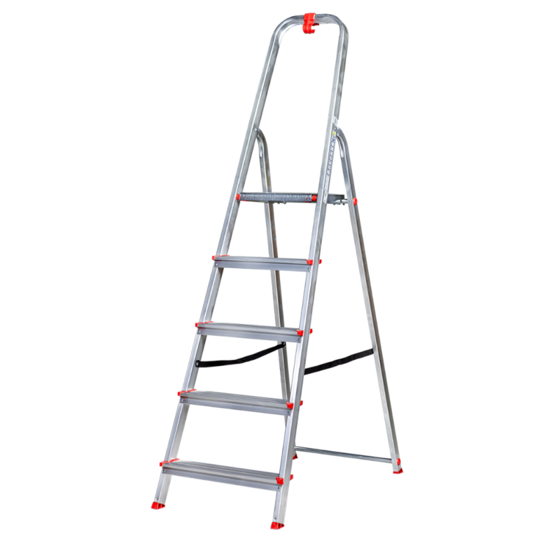 Drabina aluminiowa 5 stopniowa domowa KASTOM