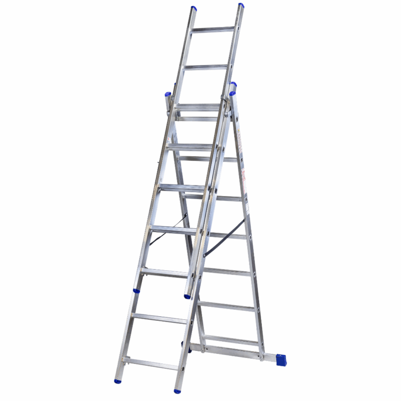 Drabina aluminiowa budowlana wielofunkcyjna