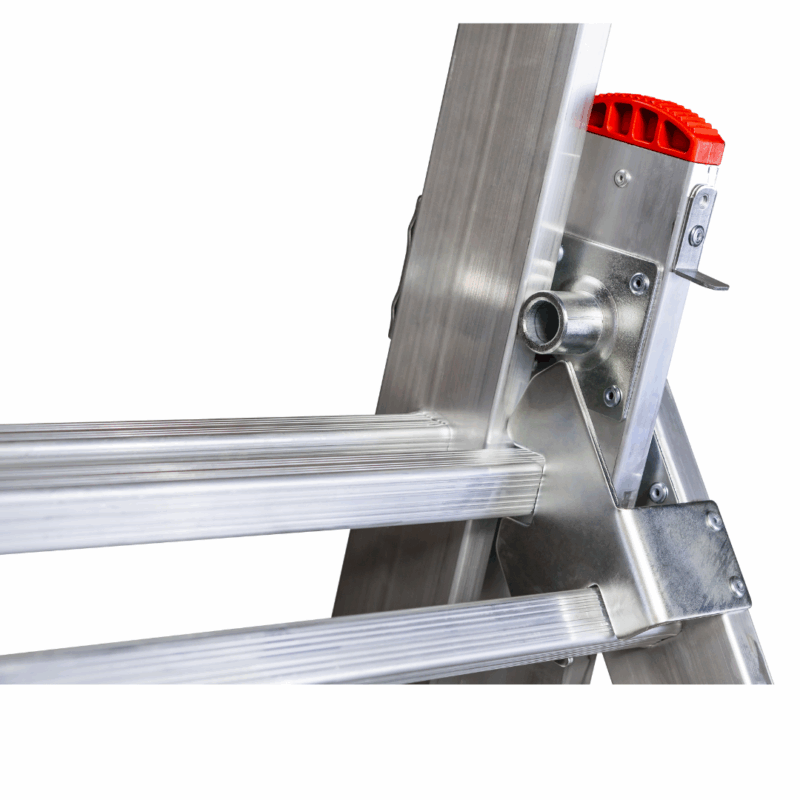 Drabina aluminiowa budowlana wielofunkcyjna mechanizm