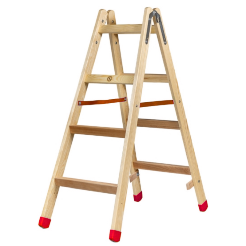 Drabina drewniana 4 stopnie KASTOM Master