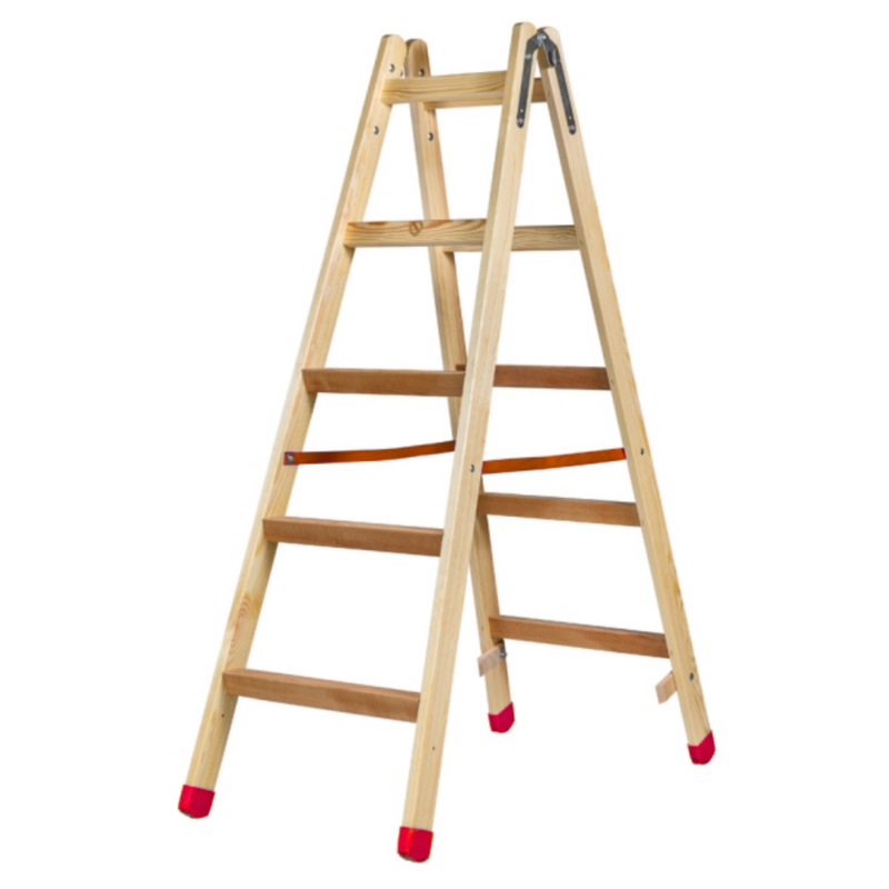 Drabina drewniana 5 stopni kastom Master