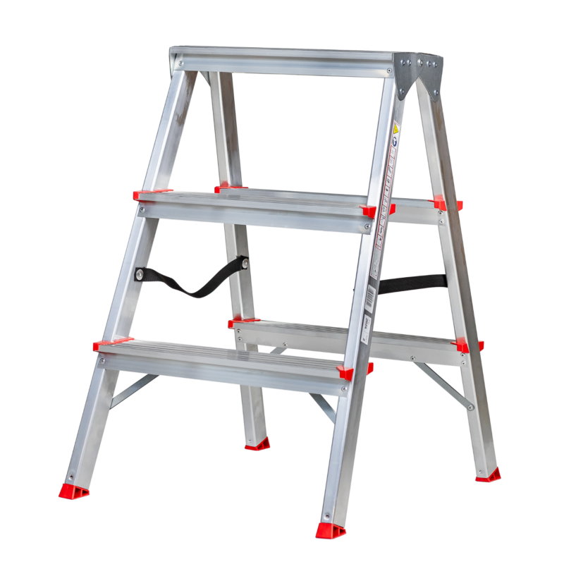 Drabina aluminiowa dwustronna