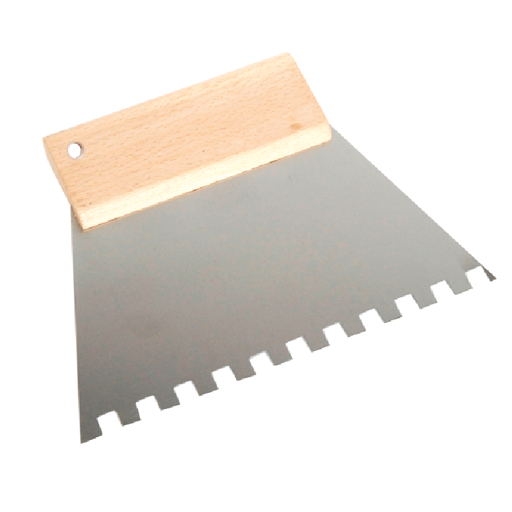 szpachla metalowa ząbkowana