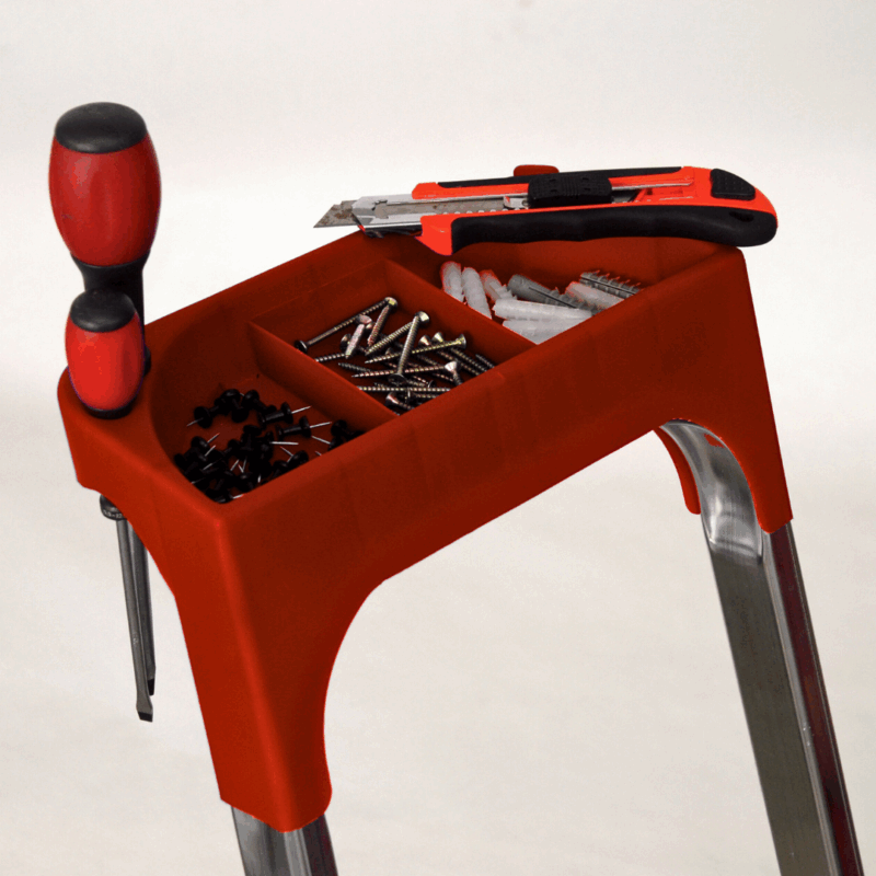 Półka narzędziowa do drabiny aluminiowej