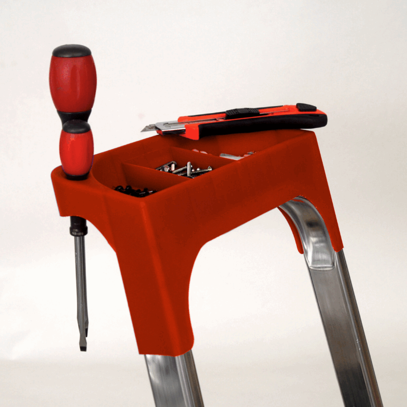 Półka narzędziowa do drabiny aluminiowej domowej